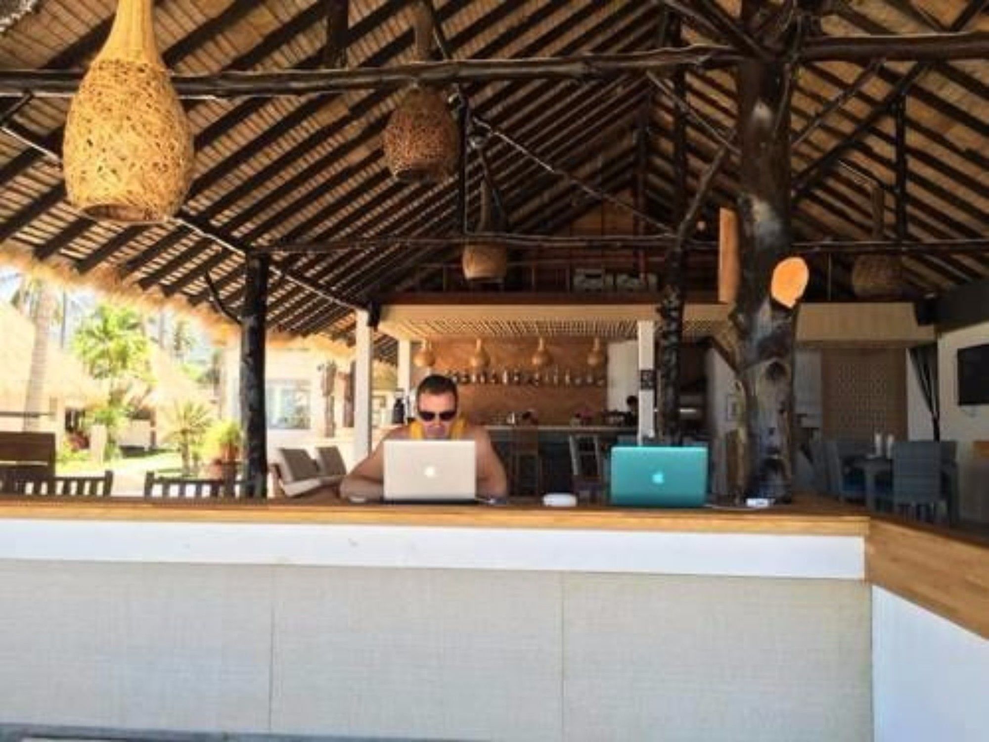 Hansa Beach Bantai 帕干岛 外观 照片